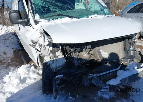 2021 Chevrolet Express Cargo Rwd 2500 Extended Wheelbase Wt z USA, uszkodzony, nr VIN 1GCWGBFP4M1269043